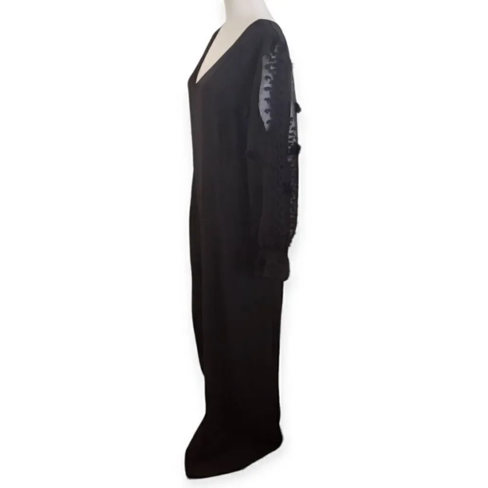 SHEIN BLACK JUMPSUIT SZ.4XL EUC